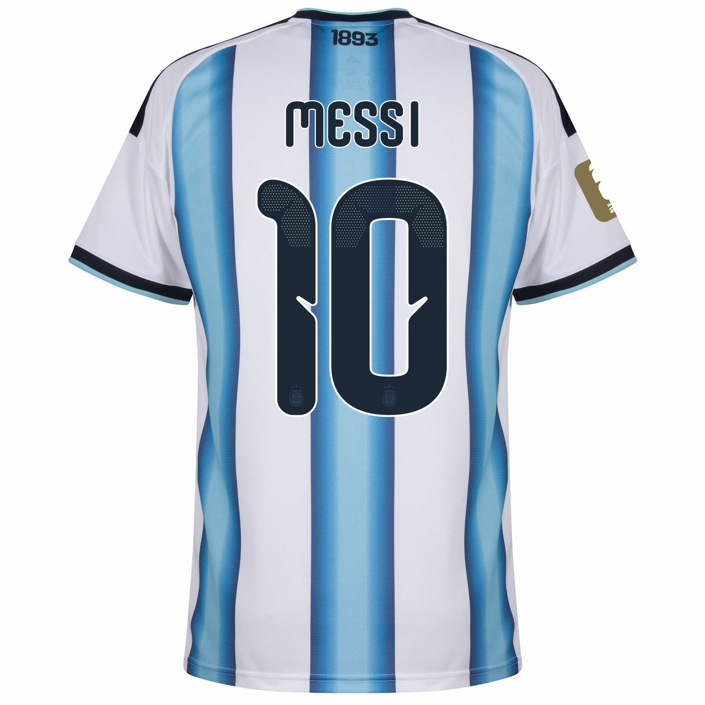 Argentina Home Messi 10 Fan Jersey 2026-2027 World Cup 2026 Patch