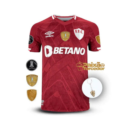 Fluminense Third 2023/24 Patchs Libertadores – Fan Version