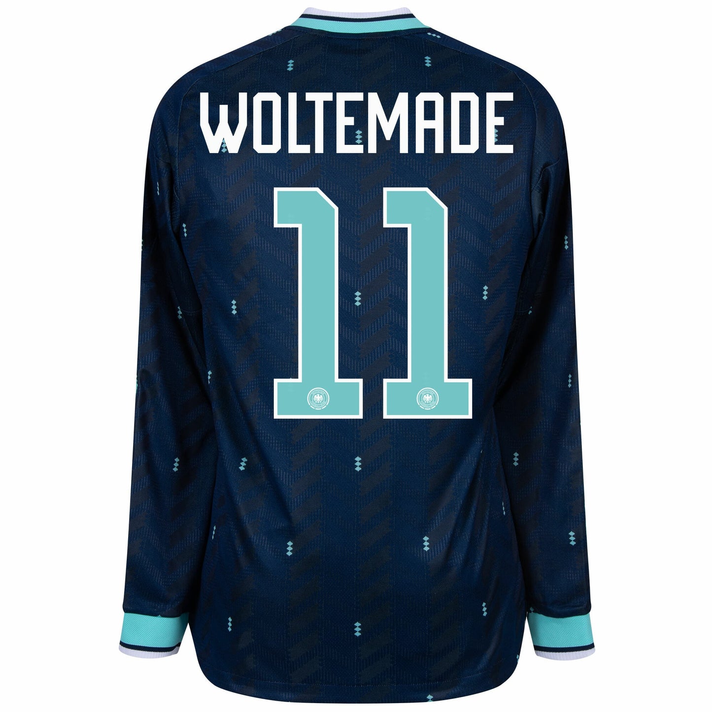 Germany Player Version Away L/S Woltemade 11 Shirt 2026-2027