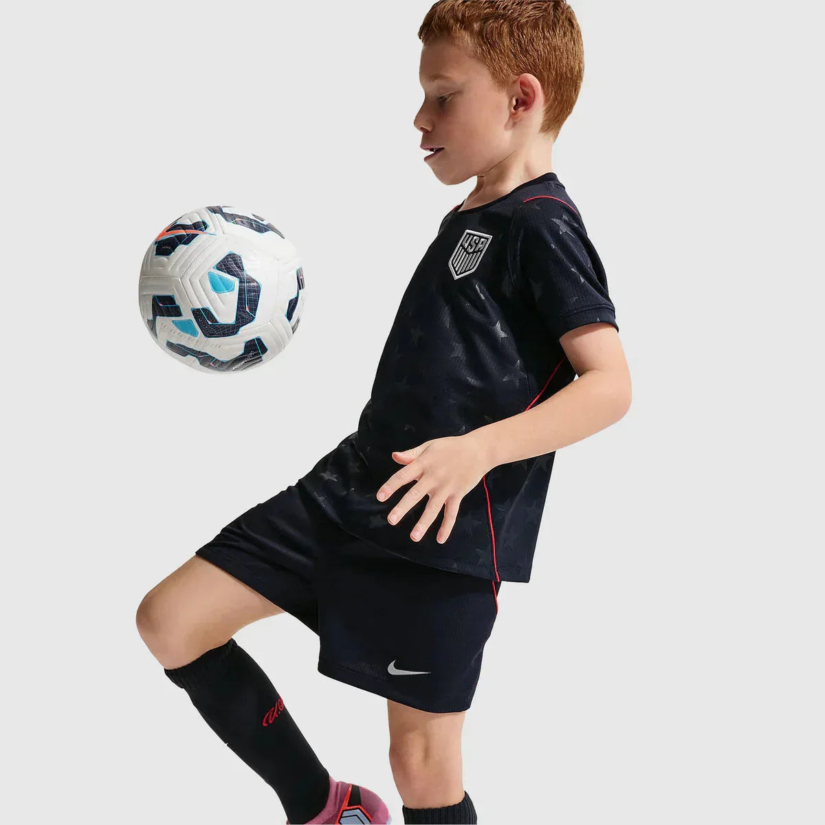 USA 2026 Little Kids Dri-FIT Stadium Away Kit