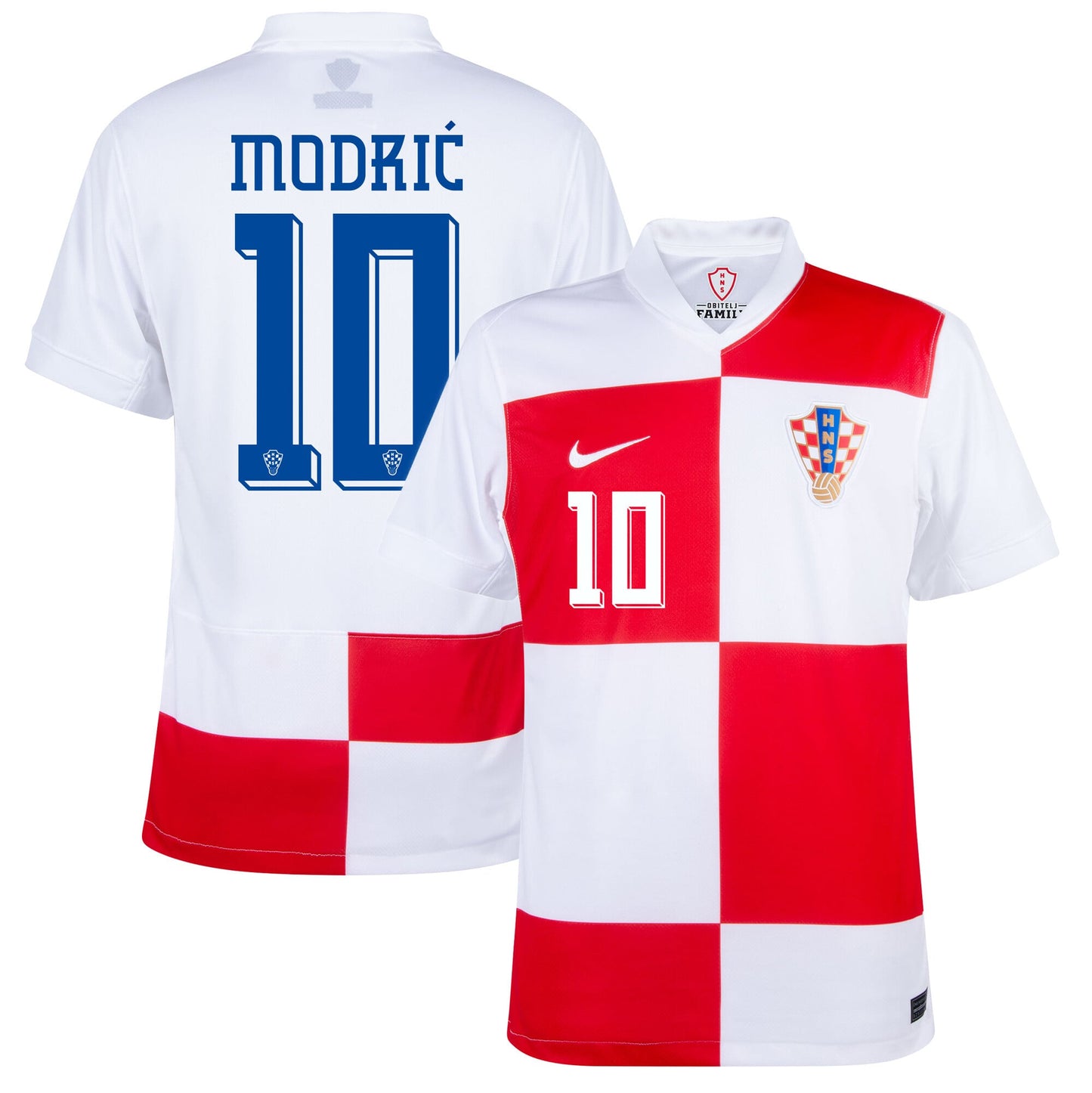 Croatia Home Modrić 10 Fan Jersey Shirt 2024-2025