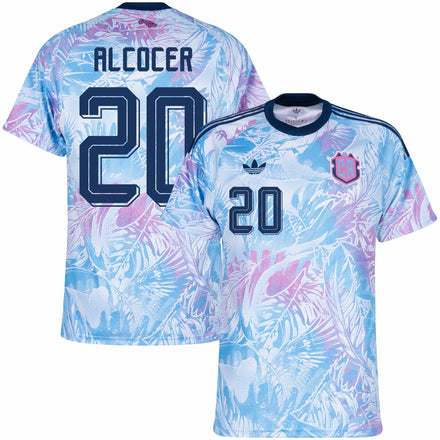 Costa Rica Away Fan Jersey Alcocer 20 Shirt 2026-2027