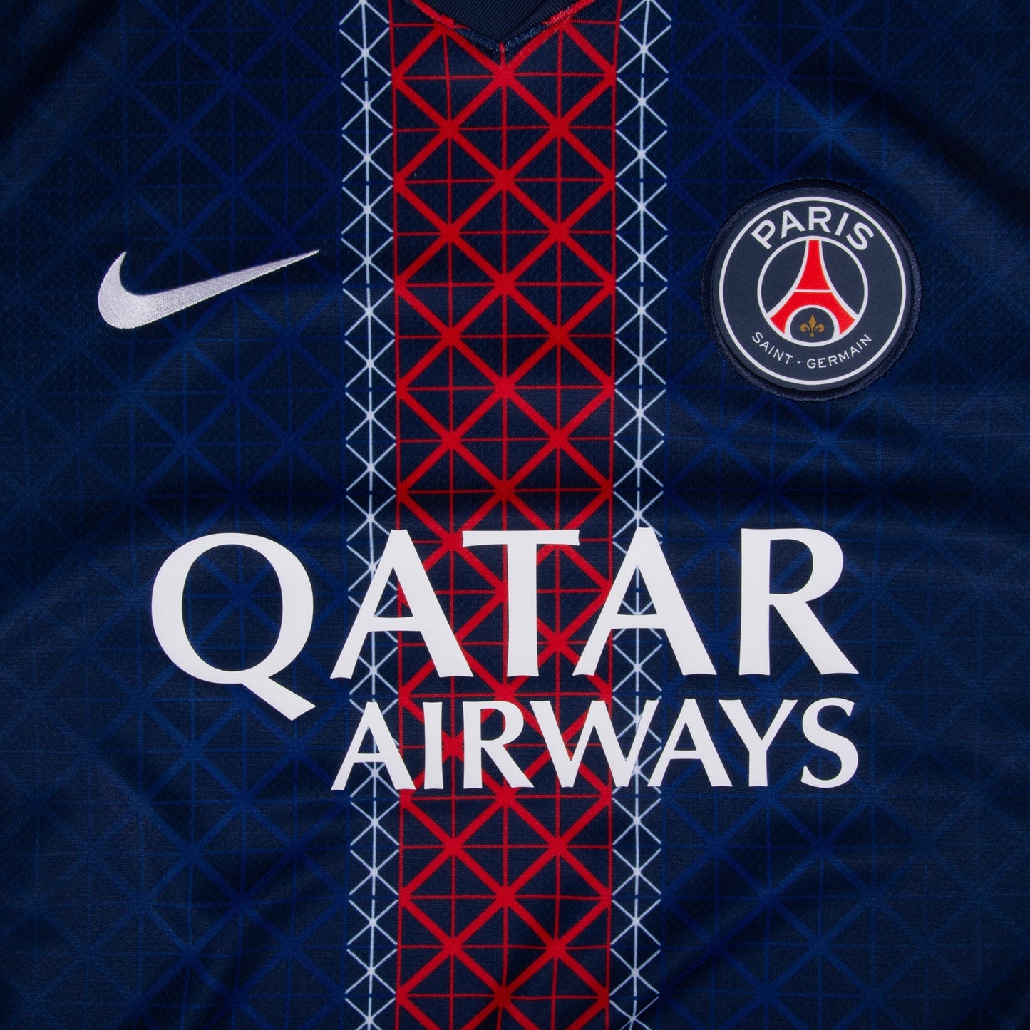 PSG Dri-Fit ADV Home D.Doué 14 Fan Jersey Shirt 2025-2026 (Official Ligue 1 Printing)