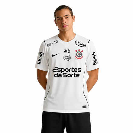 Corinthians 2027 Home Fan Version com Sponsor