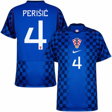 Croatia Away Perišić 4 Fan Jersey 2026-2027 World Cup