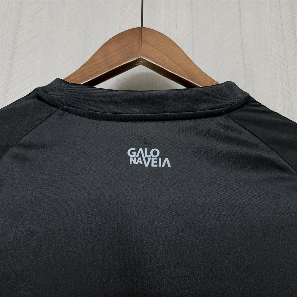 Jersey Atlético Mineiro All Black 2025/26 - Galo na Veia