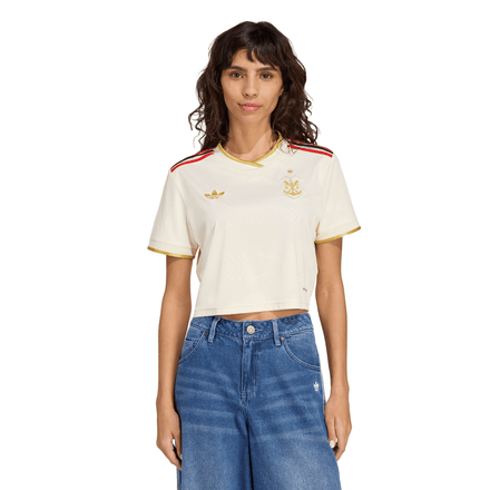 Cropped Flamengo Women's Jogo 3 2025
