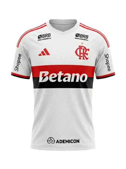 Flamengo 26/27 Away Jersey #9 PEDRO - with Sponsors - Fan Version
