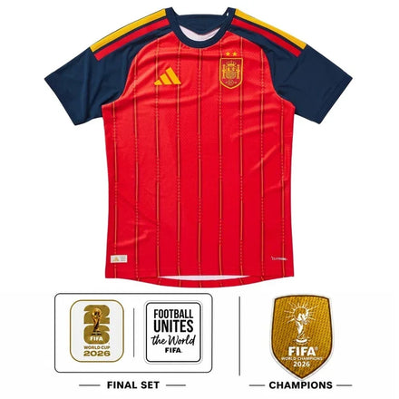 Spain Home 26/27 Jersey - Player Version World Cup Champion - Slim Fit