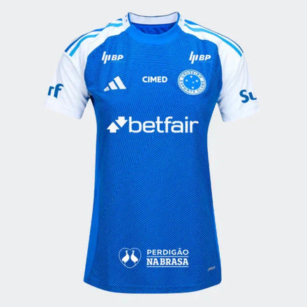 Jersey Women's Cruzeiro 2025/26 I with Sponsors