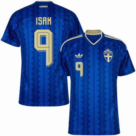 Sweden Away Fan Jersey Isak 9 Shirt 2026-2027