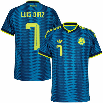 Colombia Player Version Away L. Díaz 7 Shirt 2026-2027