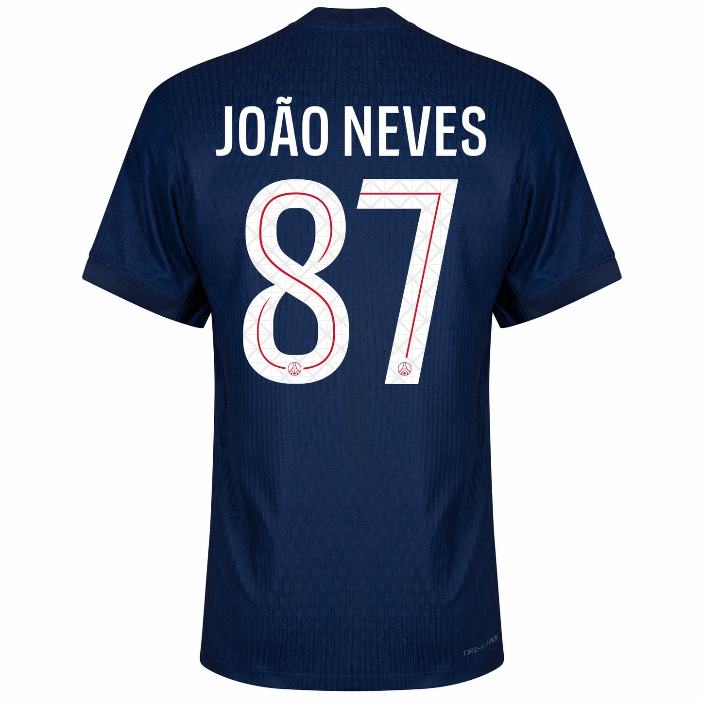 PSG Dri-Fit ADV Match Home João Neves 87 Fan Jersey Shirt 2025-2026 (Champions League)