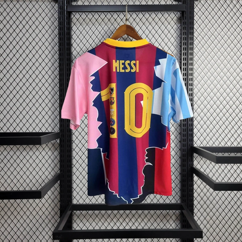 Messi #10 Barcelona, Miami Inter, PSG and Argentina - Fan Version