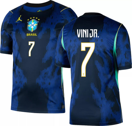 Brazil Away Blue - #Vini Jr. #7 Brasil Fan Version World Cup 2026