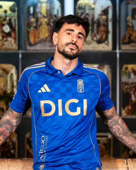 Camiseta Real Oviedo I 25/26 - Fan Version