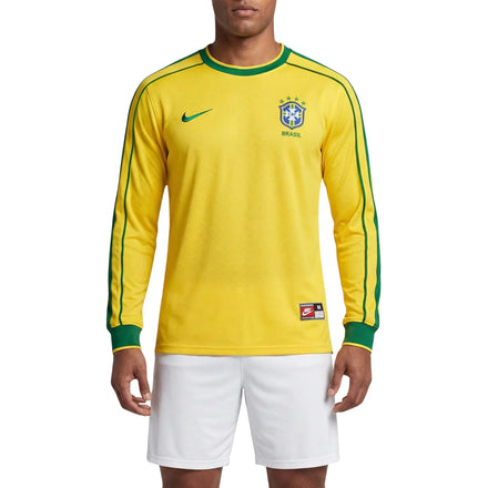 Jersey Brazil Retro 1998 Longsleeve Fan