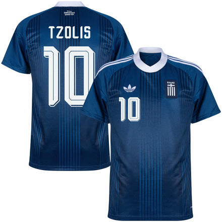 Greece Away Tzolis 10 Shirt 2026-2027