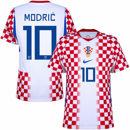 Croatia Home Modrić 10 Authentic Player 2026-2027 World Cup