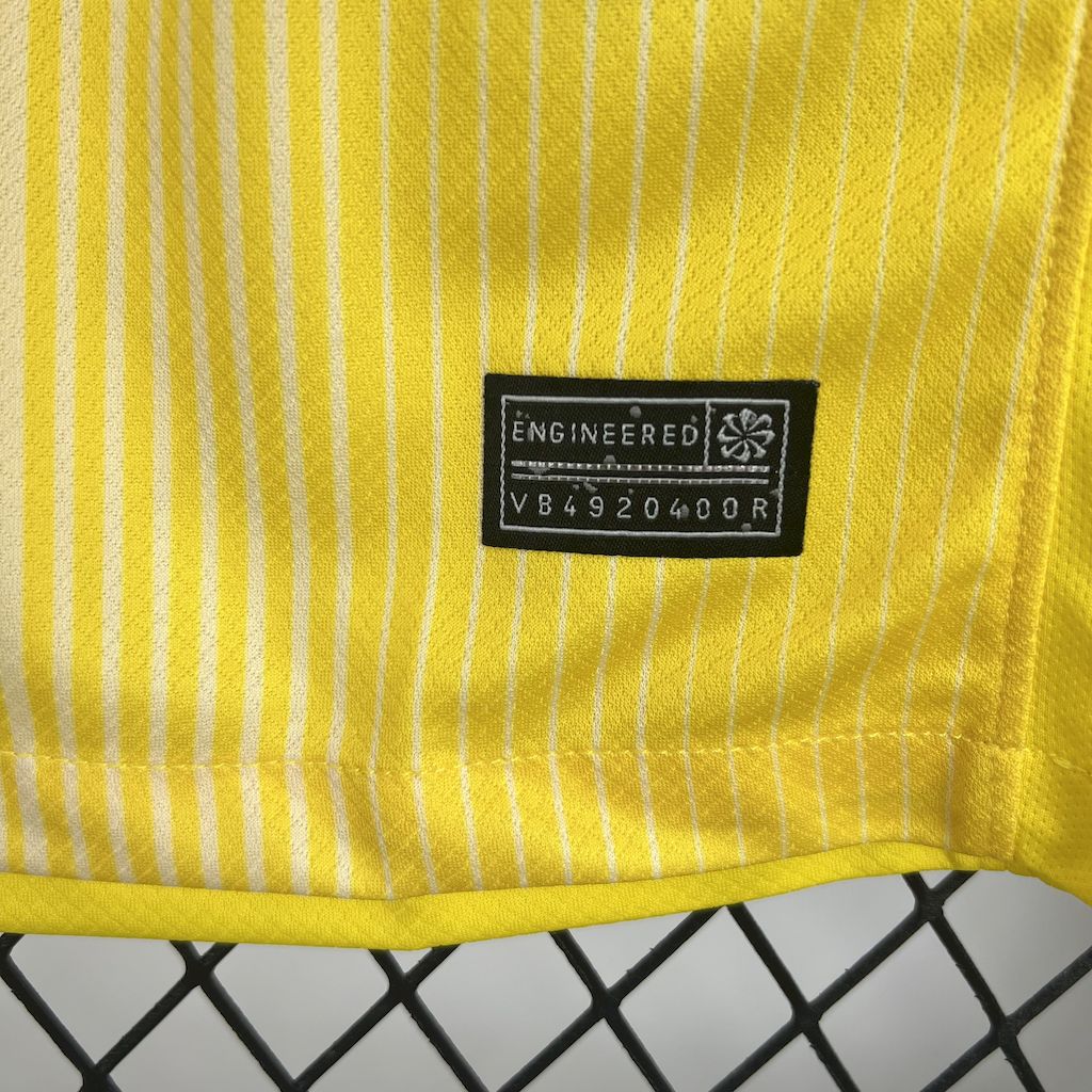 Corinthians 2025/26 Yellow goalkeeper Jersey - Fan Version