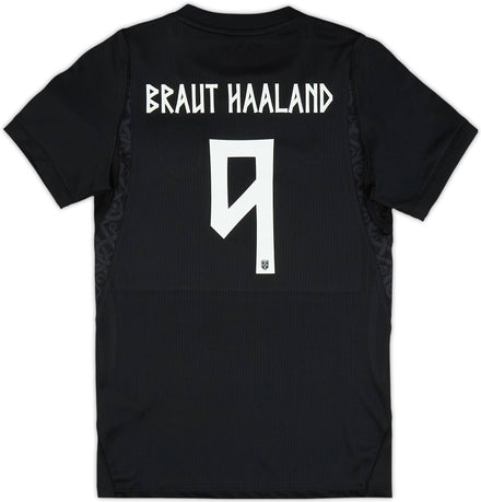 Norway Away Braut Haaland 9 Fan Jersey 2026-2027 World Cup