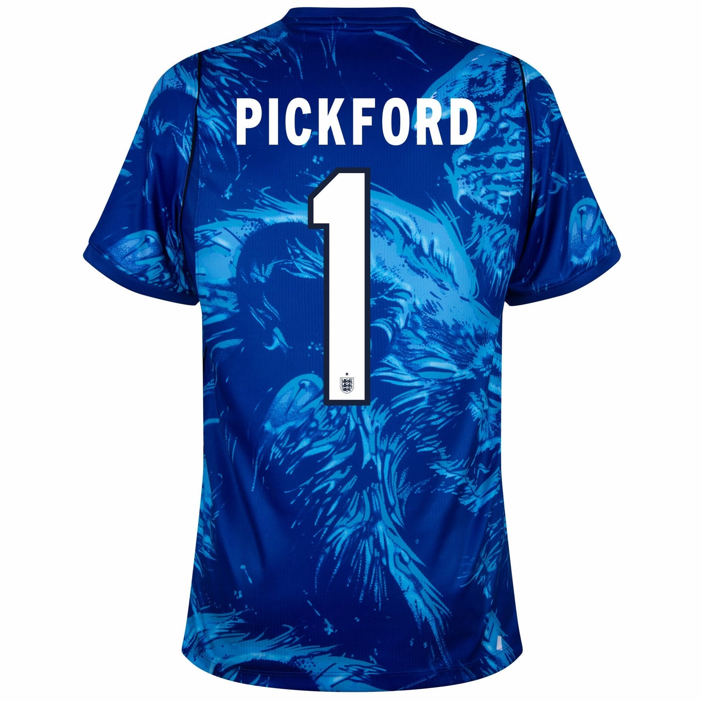 England Home Fan Jersey GK Pickford 1 Shirt 2026-2027