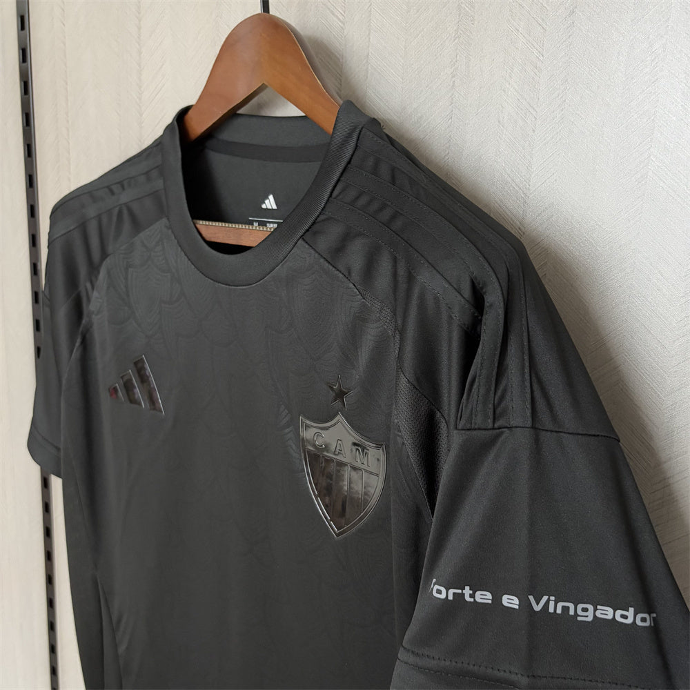 Jersey Atlético Mineiro All Black 2025/26 - Galo na Veia