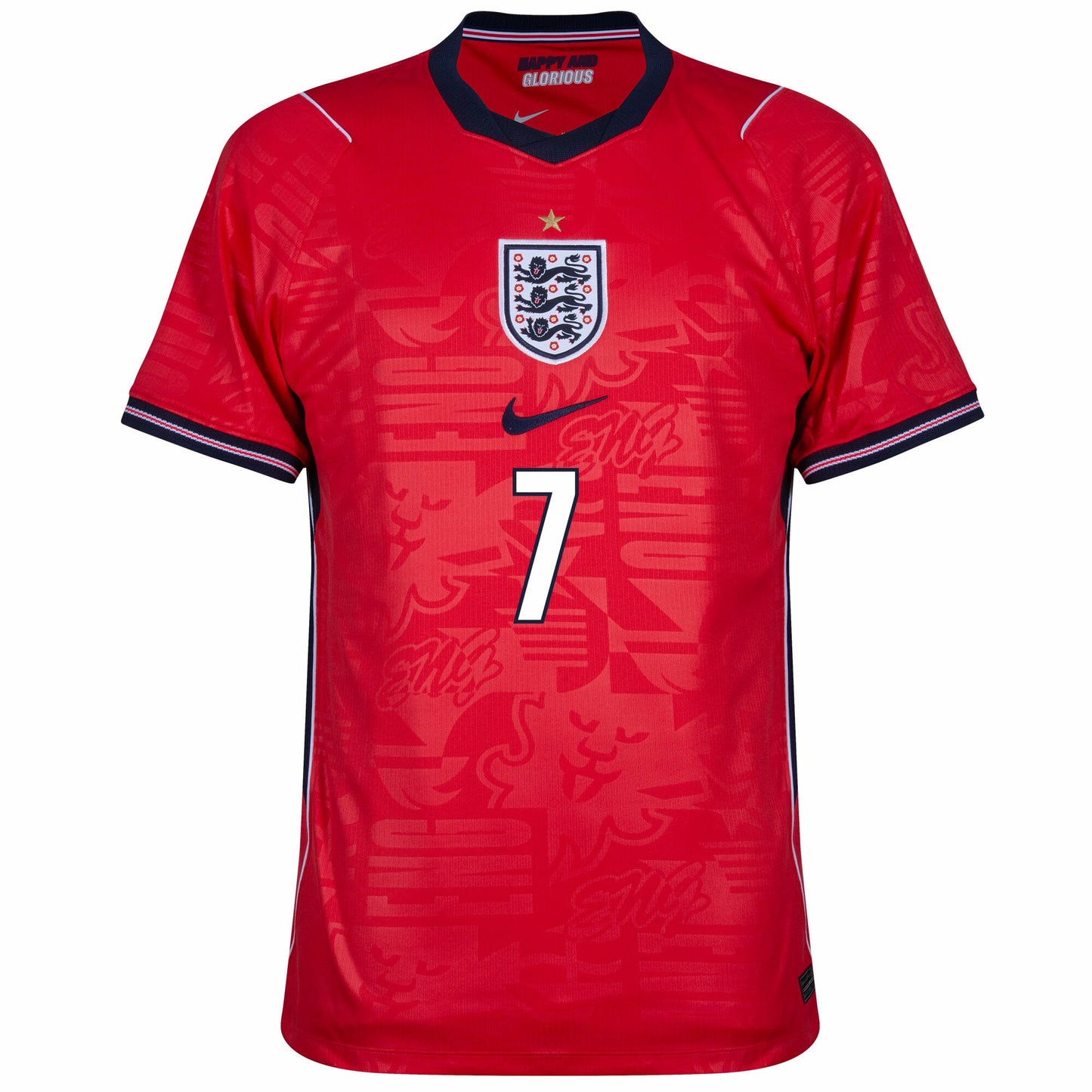 England Away Fan Jersey Saka 7 Shirt 2026-2027