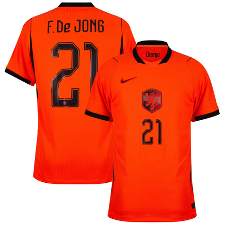 Holland Aero-Fit Match Home F De Jong 21 Fan Jersey 2026-2027