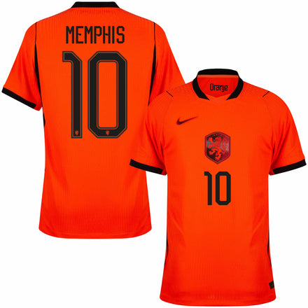 Holland Aero-Fit Match Home Fan Jersey Memphis 10 Shirt 2026-2027