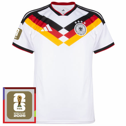 Germany Home Fan Jersey 2026-2027 World Cup 2026 Patch