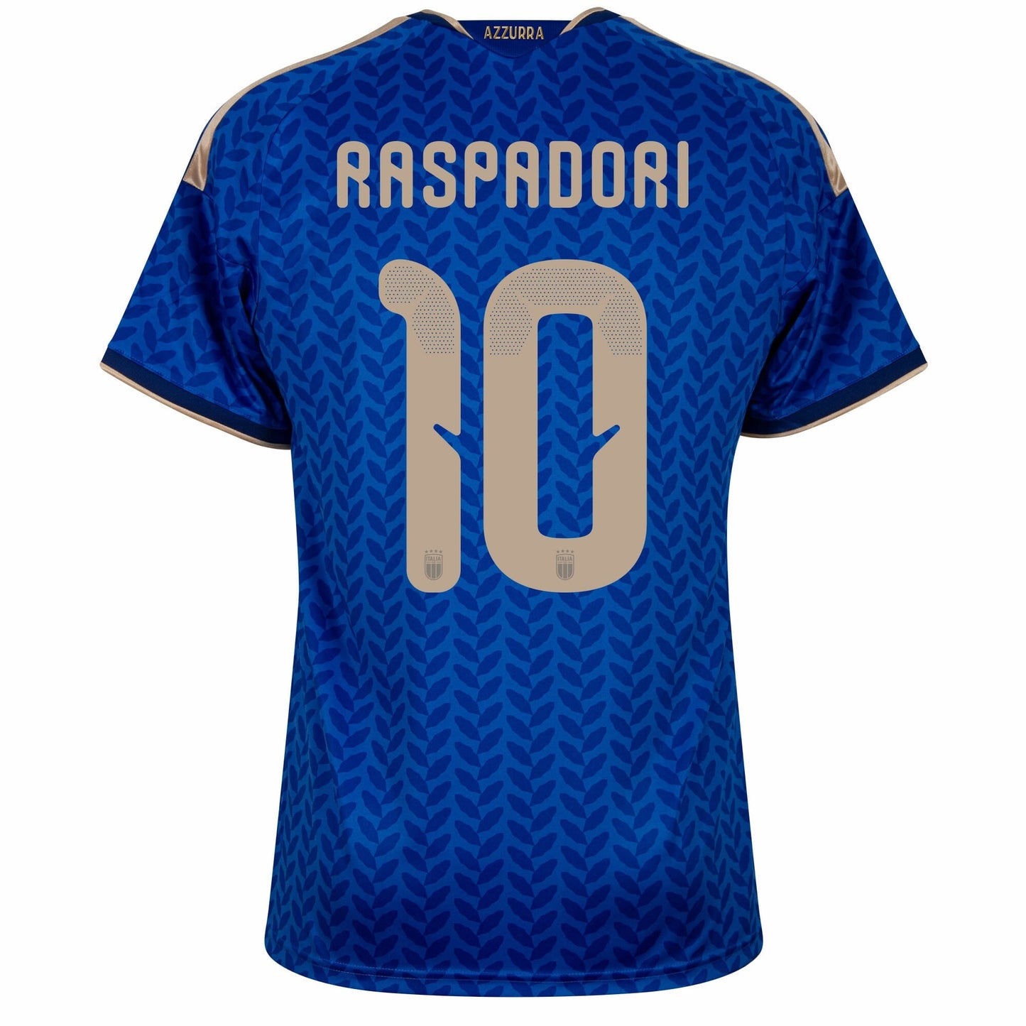 Italy Home Fan Jersey Raspadori 10 Shirt 2026-2027