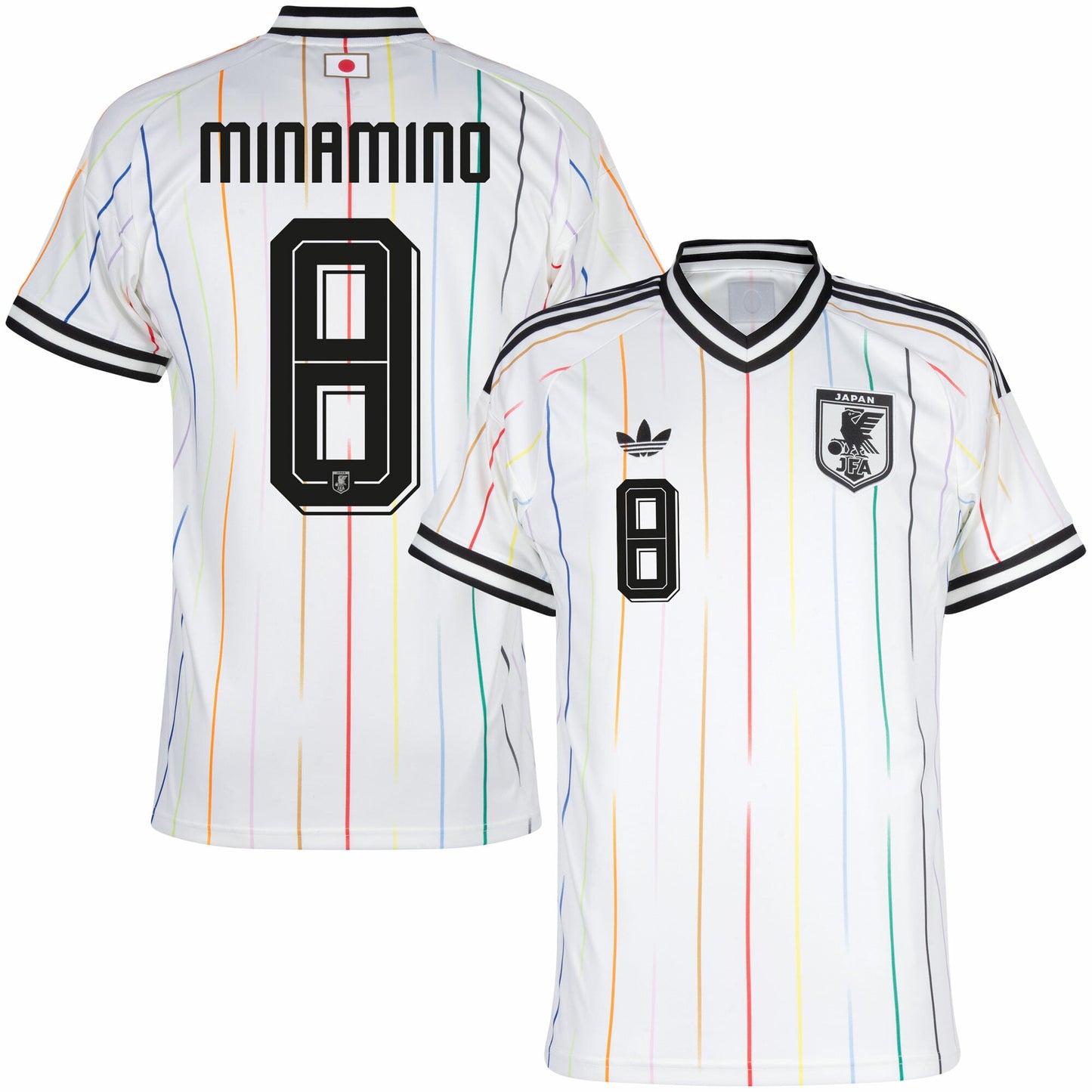 Japan Away Fan Jersey Minamino 8 Shirt 2026-2027