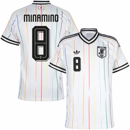 Japan Away Fan Jersey Minamino 8 Shirt 2026-2027
