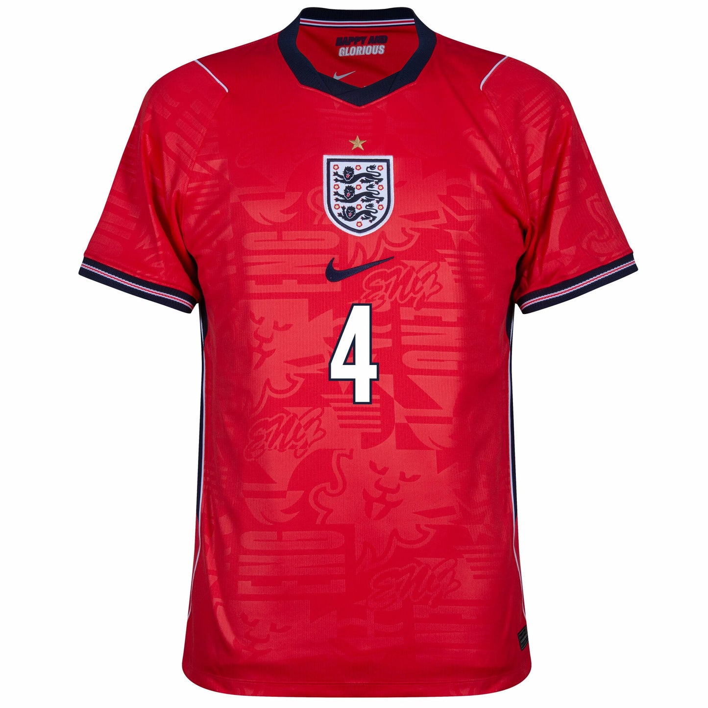 England Away Fan Jersey Rice 4 Shirt 2026-2027