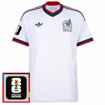Mexico Away Fan Jersey 2026-2027 World Cup 2026 Patch