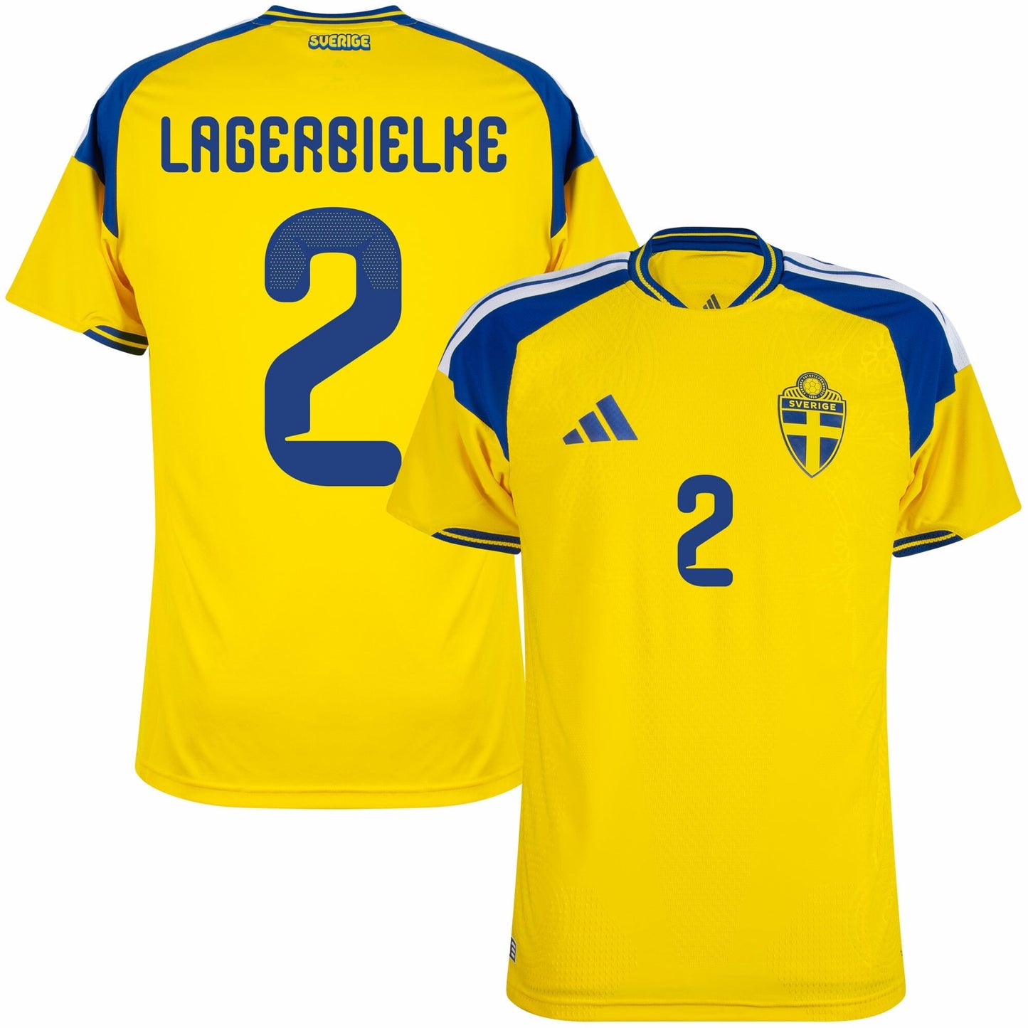 Sweden Home Lagerbielke 2 Fan Jersey 2026-2027