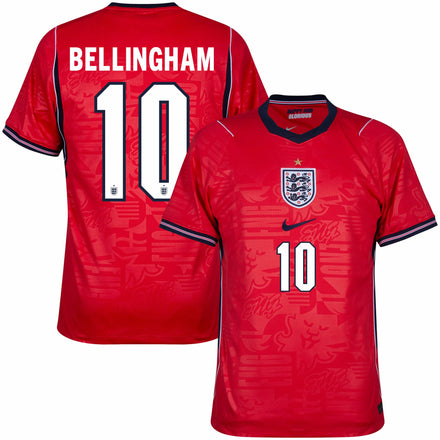 England Away Fan Jersey Bellingham 10 Shirt 2026-2027