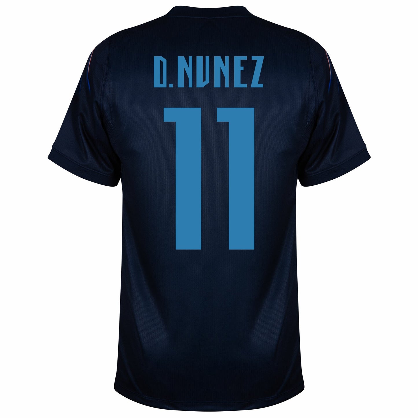 Uruguay Away D. Nunez 11 Fan Jersey Shirt 2026-2027 (Fan Style Printing)