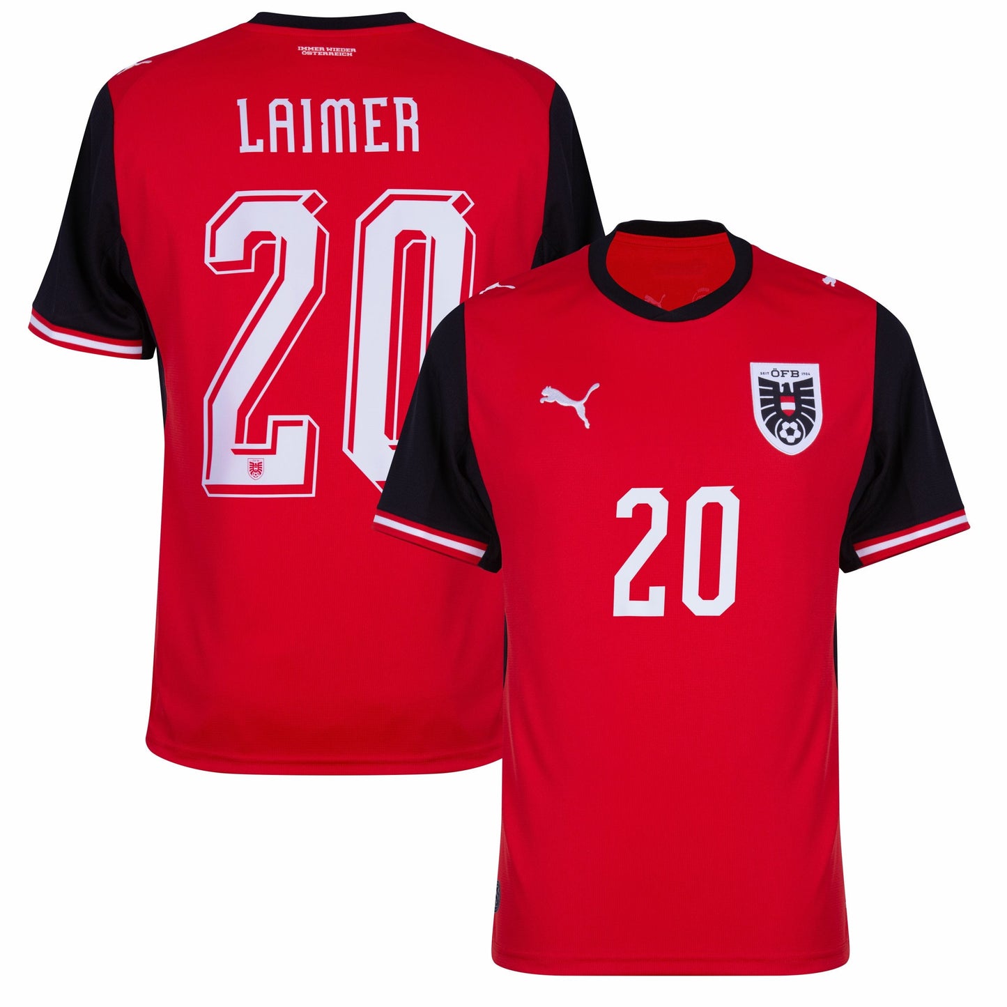 Austria Home Laimer 20 Fan Jersey 2026-2027 World Cup