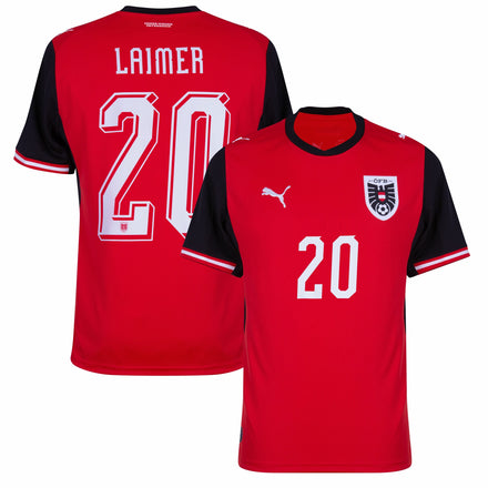 Austria Home Laimer 20 Fan Jersey 2026-2027 World Cup