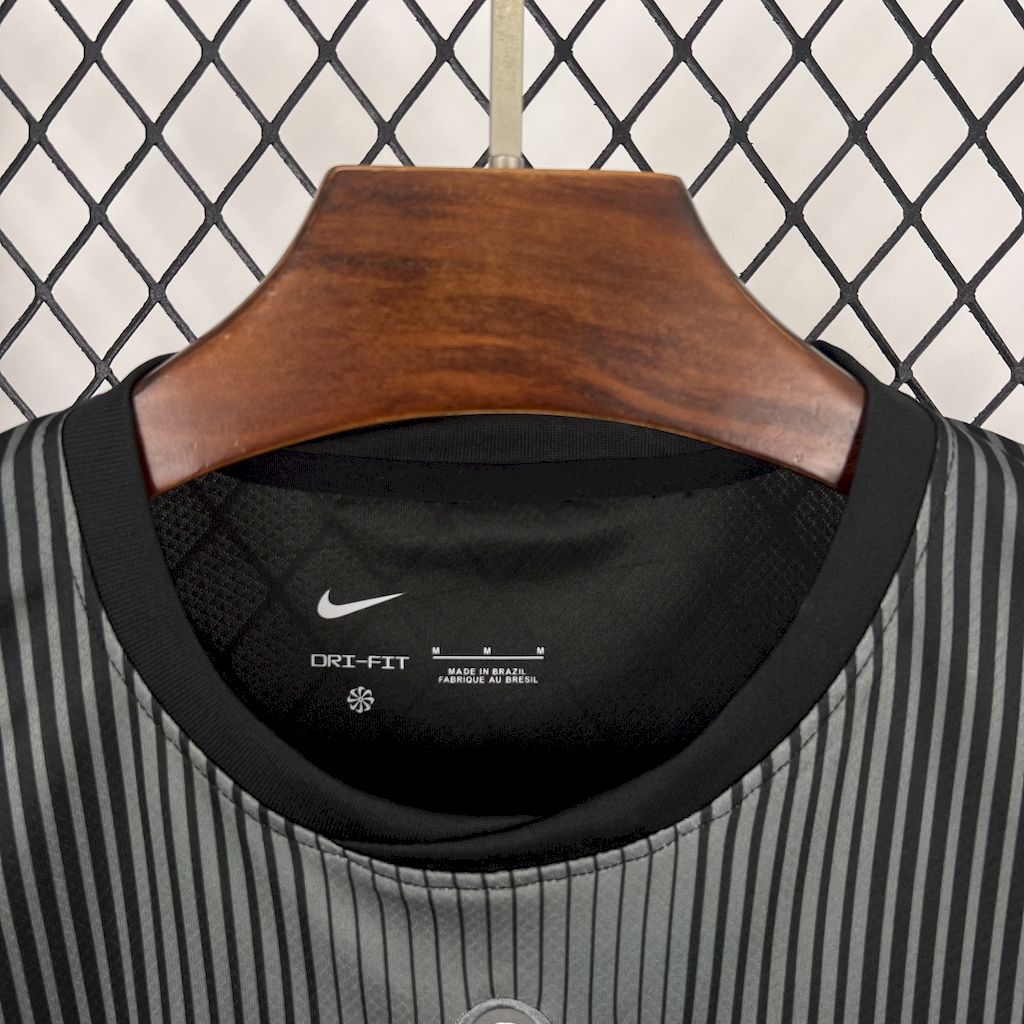Corinthians 2025/26 Black goalkeeper Jersey