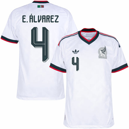 Mexico Player Version Away E. Álvarez 4 Shirt 2026-2027