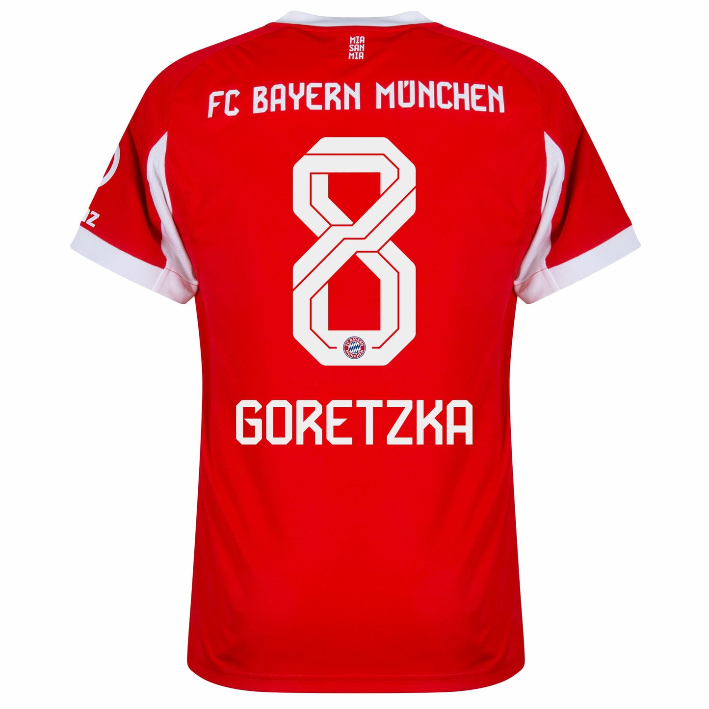 Bayern Munich Home Goretzka 8 Fan Jersey Shirt 2025-2026