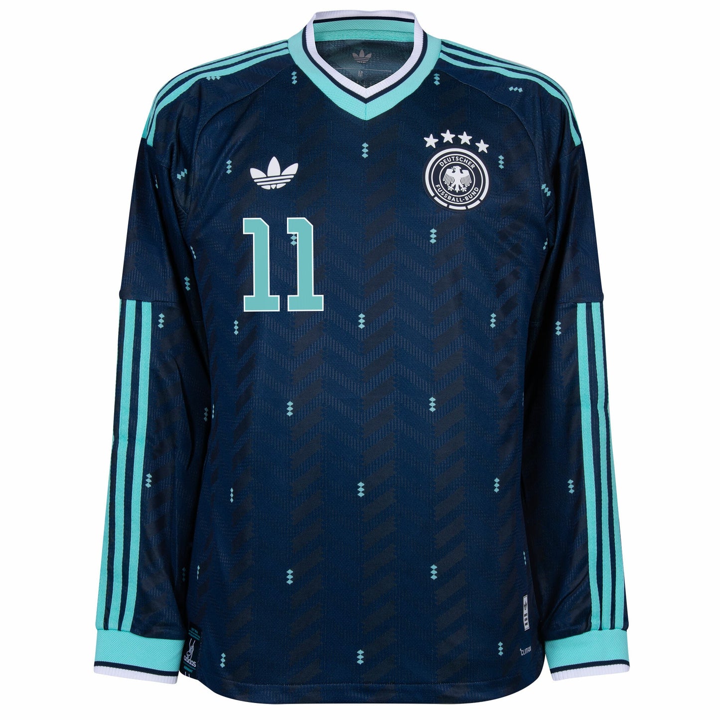 Germany Player Version Away L/S Woltemade 11 Shirt 2026-2027