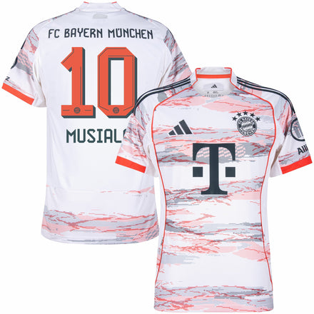 Bayern Munich Away Musiala 10 Fan Jersey Shirt 2025-2026