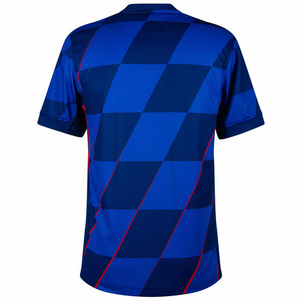 Croatia Away Fan Jersey Shirt 2024-2025 incl. Euro 2024 & Foundation Tournament Patches
