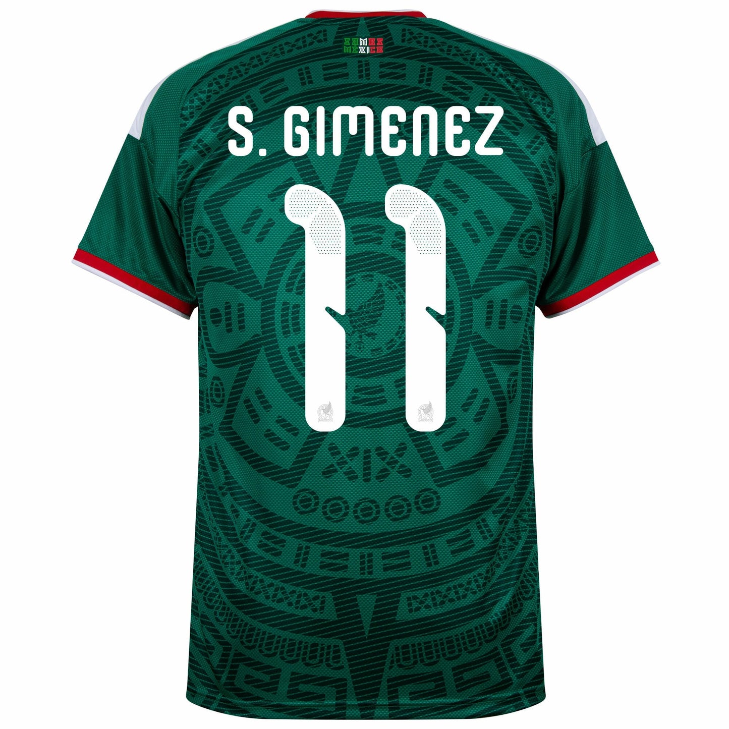 Mexico Home Fan Jersey S. Gimenez 11 Shirt 2026-2027