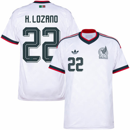 Mexico Away Fan Jersey H.Lozano 22 Shirt 2026-2027