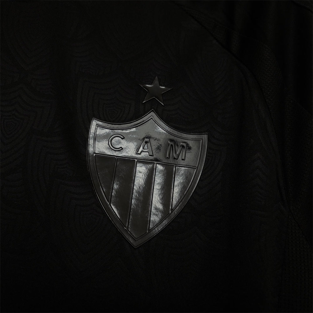 Jersey Atlético Mineiro All Black 2025/26 - Galo na Veia